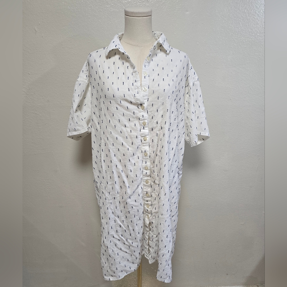 The Great. Midi Shirt Dress Size 2/Medium